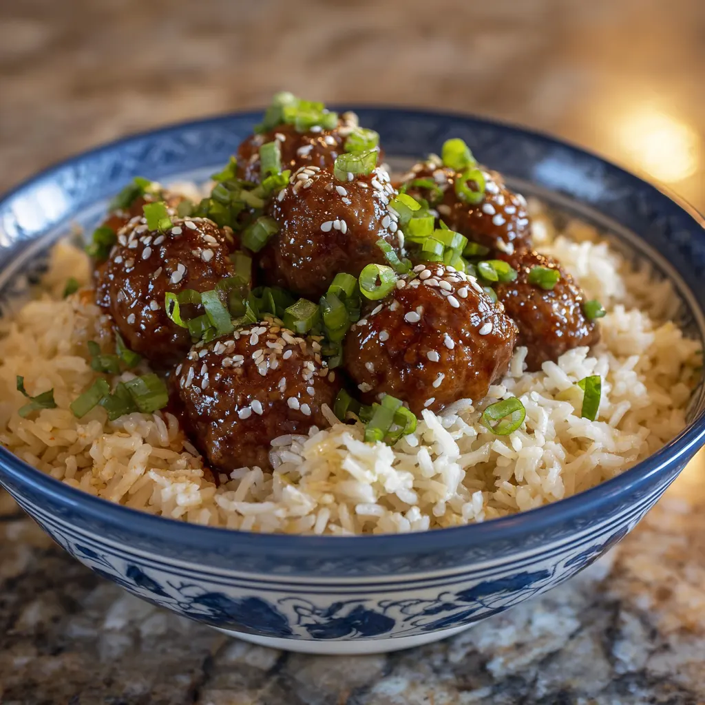 Slow Cooker Teriyaki Meatballs