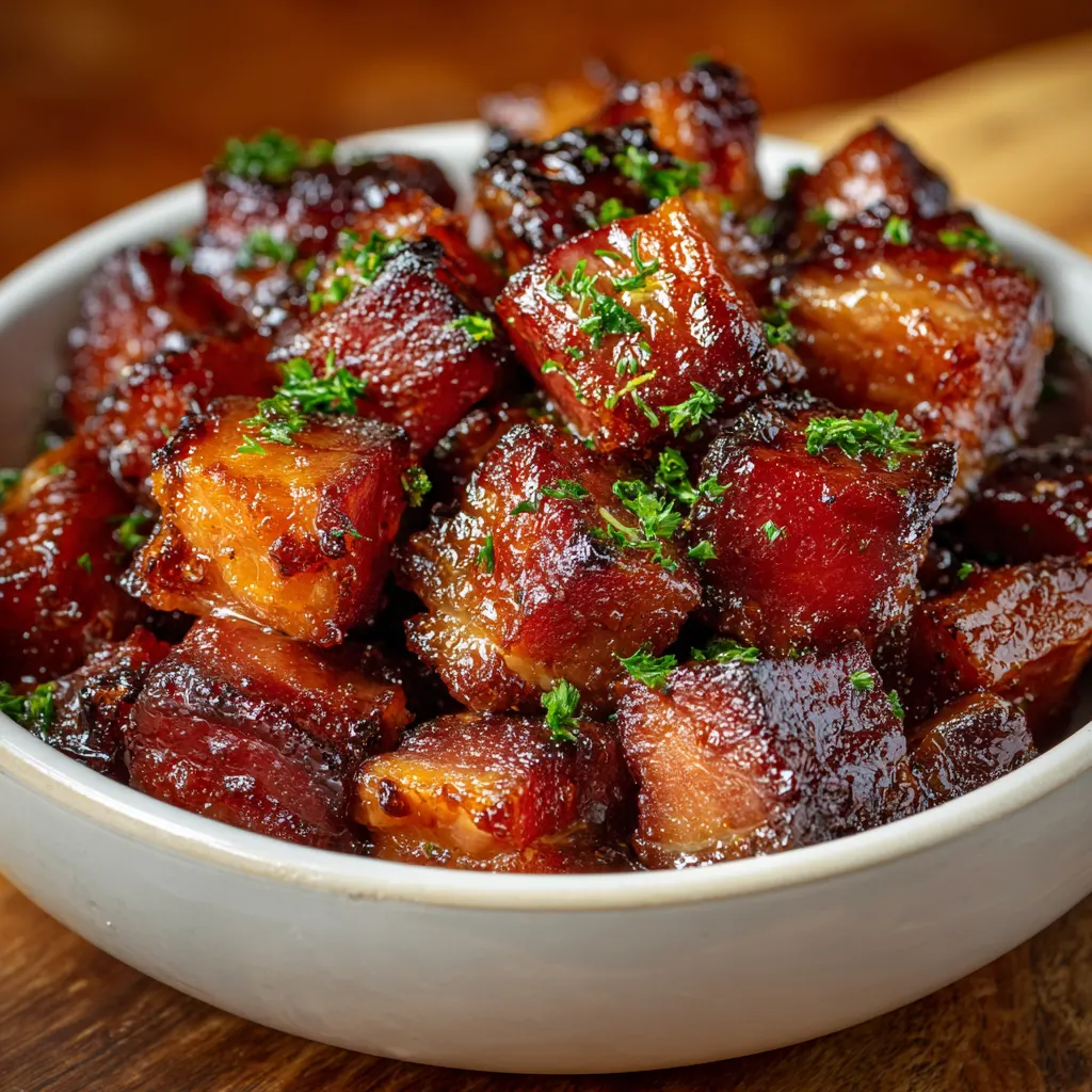 Sticky Brown Sugar Ham Cubes – Sweet, Sticky & Irresistible