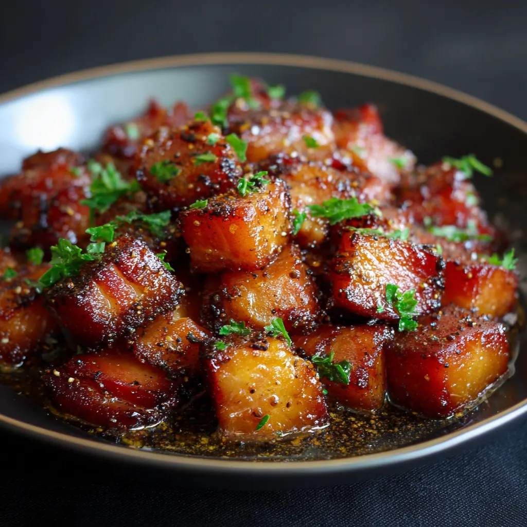 Sticky Brown Sugar Ham Cubes – Sweet, Sticky & Irresistible