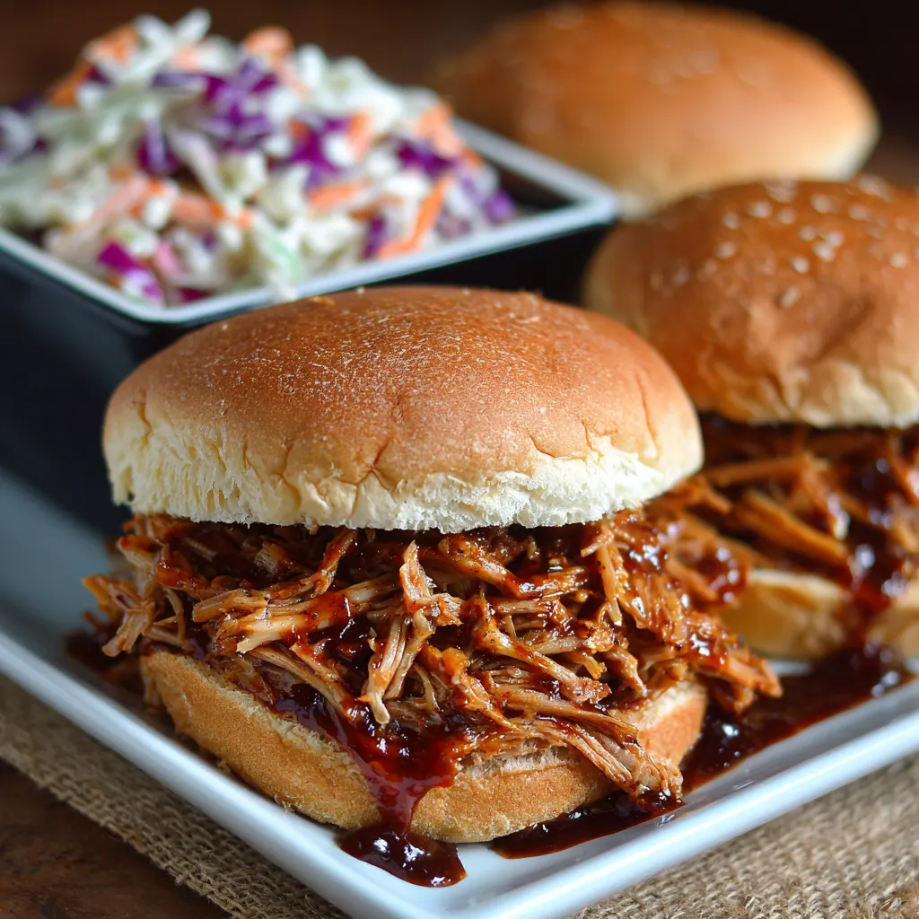 Sweet Heat Bourbon Pulled Pork