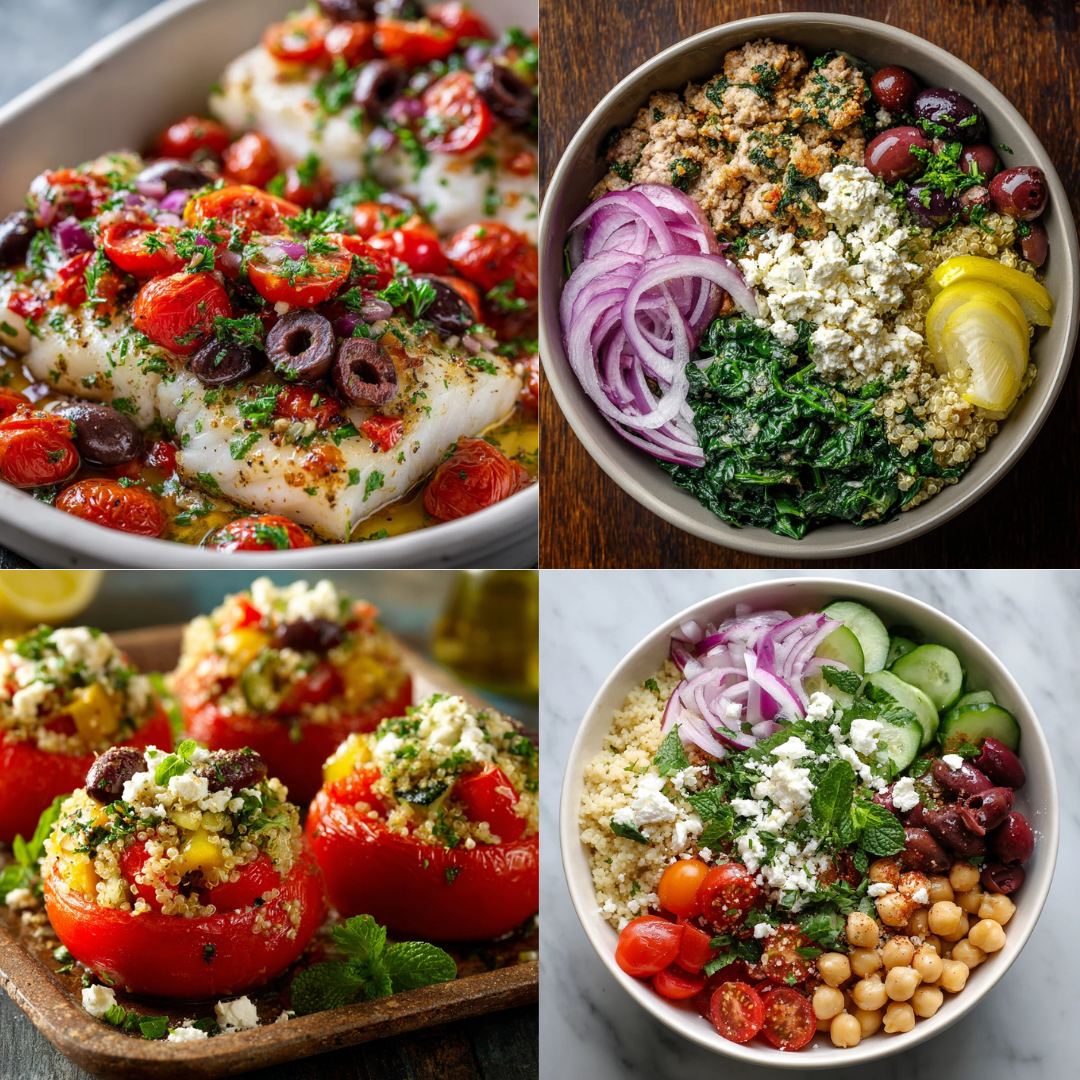 Healthy Mediterranean Recipes – Fresh, Simple & So Delicious!