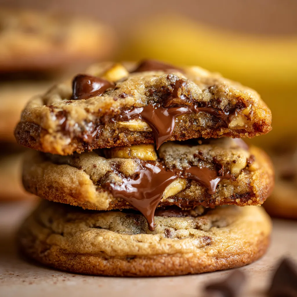 Banana Chocolate Chip Cookies
