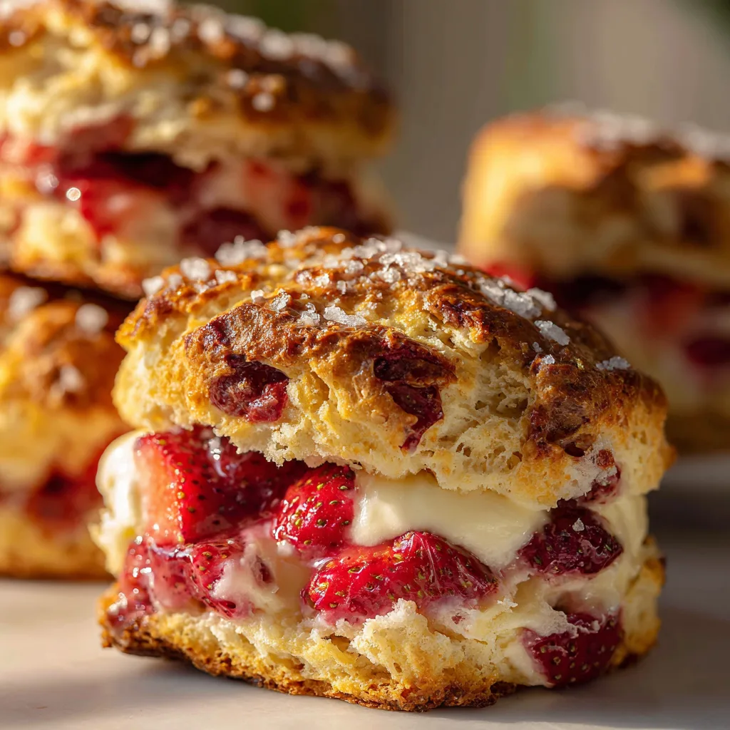 Best Strawberry Cream Cheese Biscuits