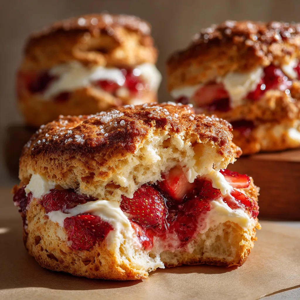 Best Strawberry Cream Cheese Biscuits