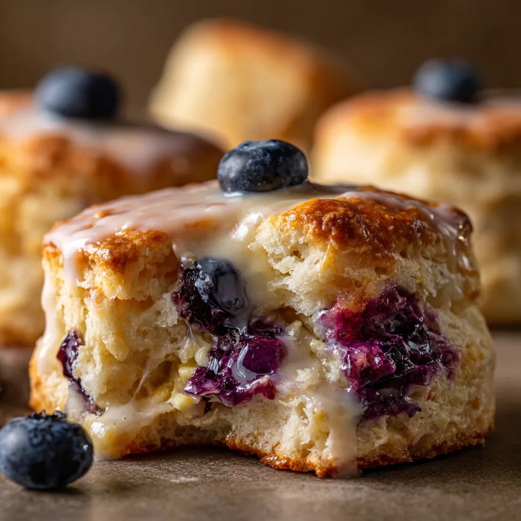 Blueberry Lemon Drop Biscuits – Light, Fruity & Perfect for Brunch
