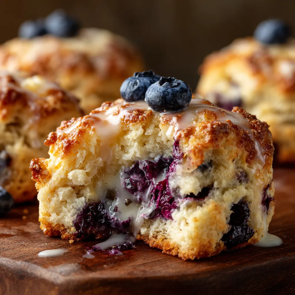 Blueberry Lemon Drop Biscuits – Light, Fruity & Perfect for Brunch