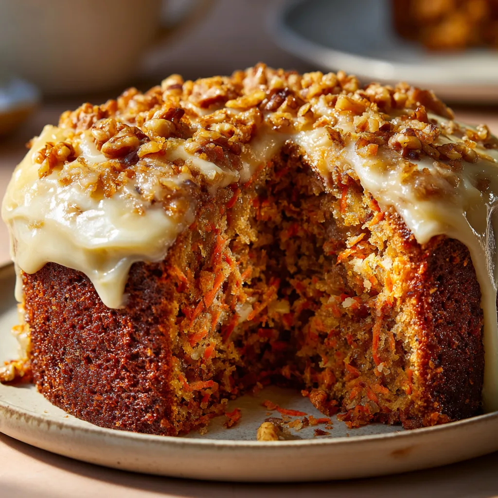 Carrot Cake with Brown Butter Icing – Moist, Spiced & Decadent
