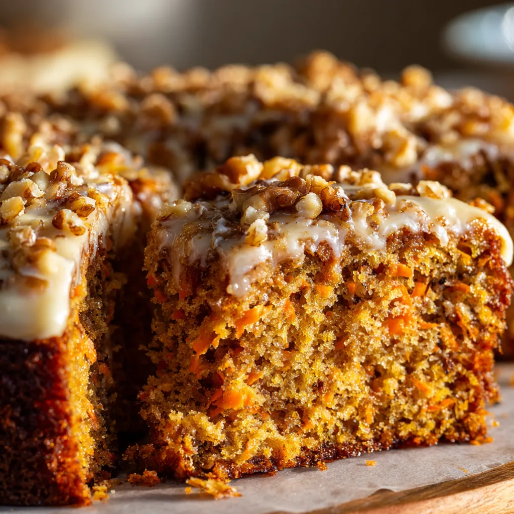 Carrot Cake with Brown Butter Icing – Moist, Spiced & Decadent