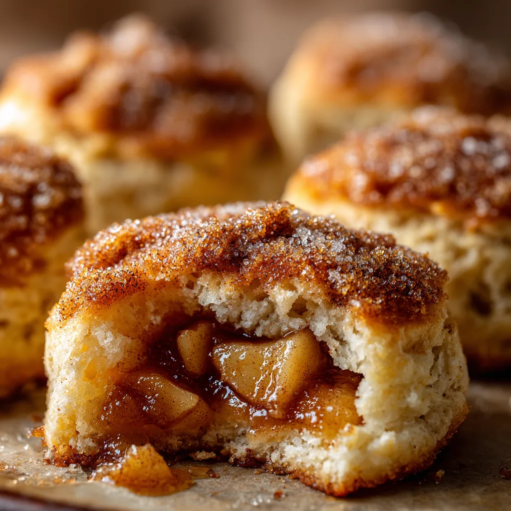 Cinnamon Sugar Apple Biscuit Bites – Soft, Sweet & Perfect for Brunch