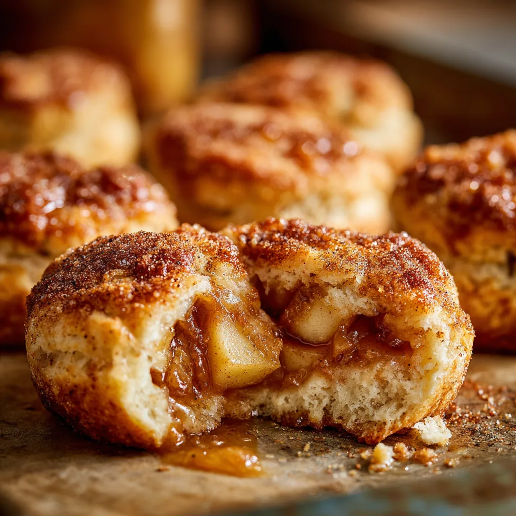 Cinnamon Sugar Apple Biscuit Bites – Soft, Sweet & Perfect for Brunch