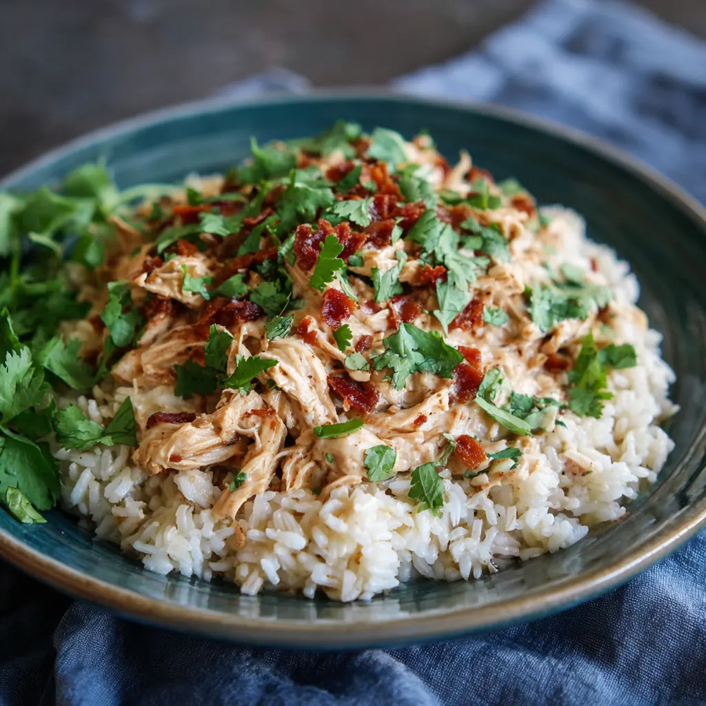 Crockpot Creamy Chipotle Chicken Rice – Bold, Creamy & So Easy