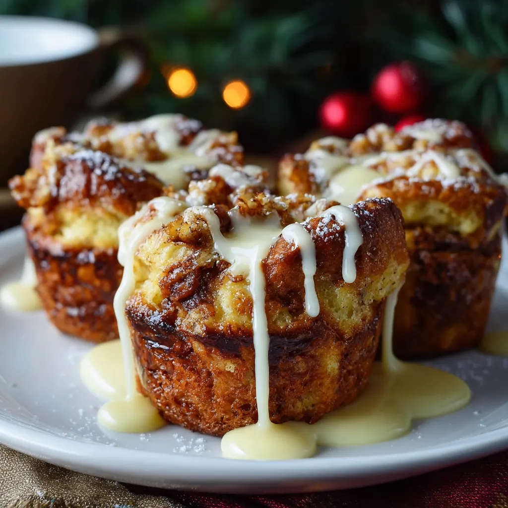Eggnog French Toast Casserole Muffins – Cozy, Festive & Irresistible