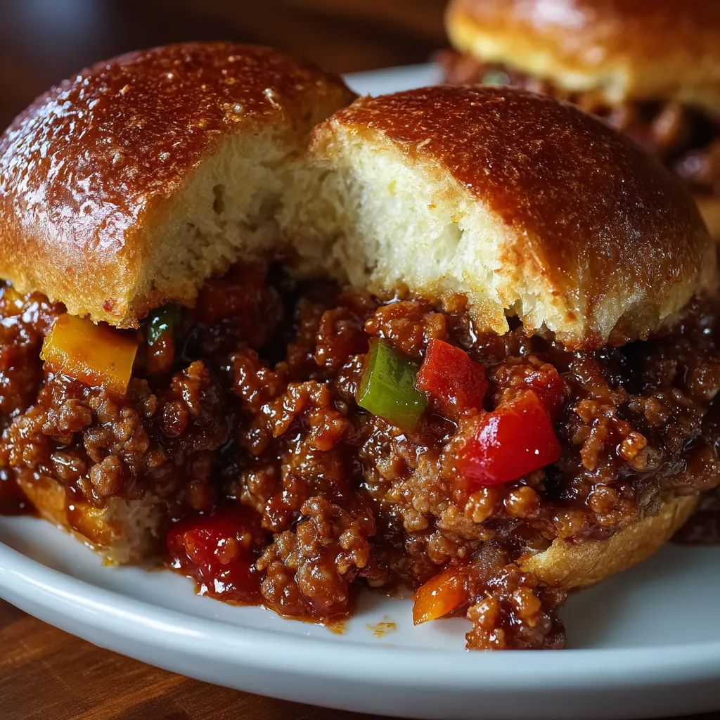 Sloppy Joes with Bell Peppers