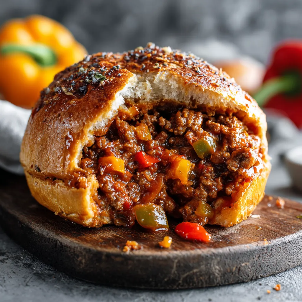 Sloppy Joes with Bell Peppers