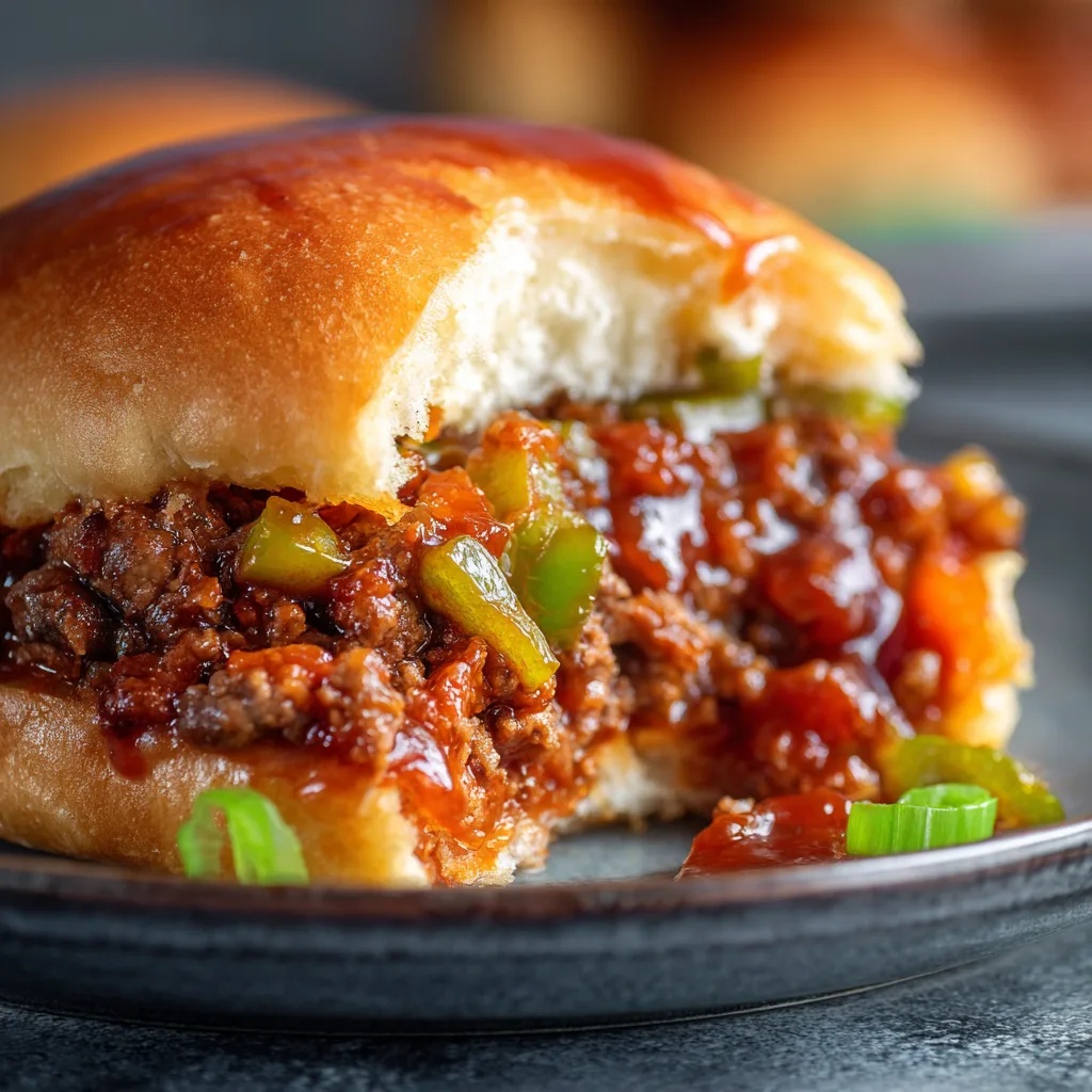 Sloppy Joes with Bell Peppers