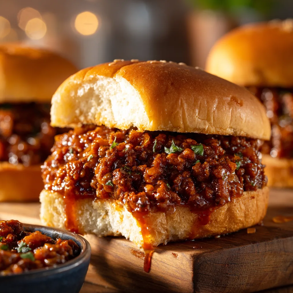The Ultimate Apple Cider Sloppy Joes