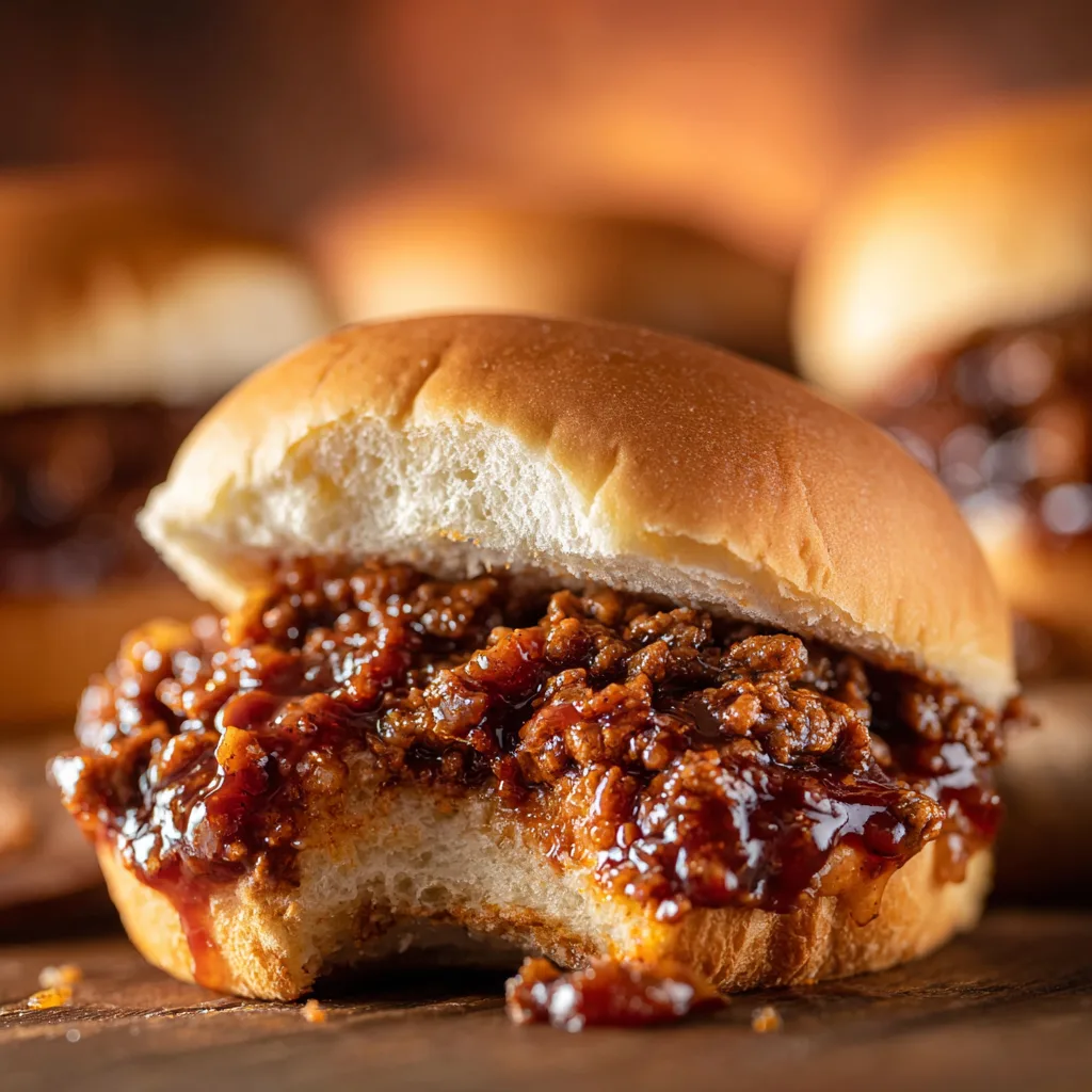 The Ultimate Apple Cider Sloppy Joes